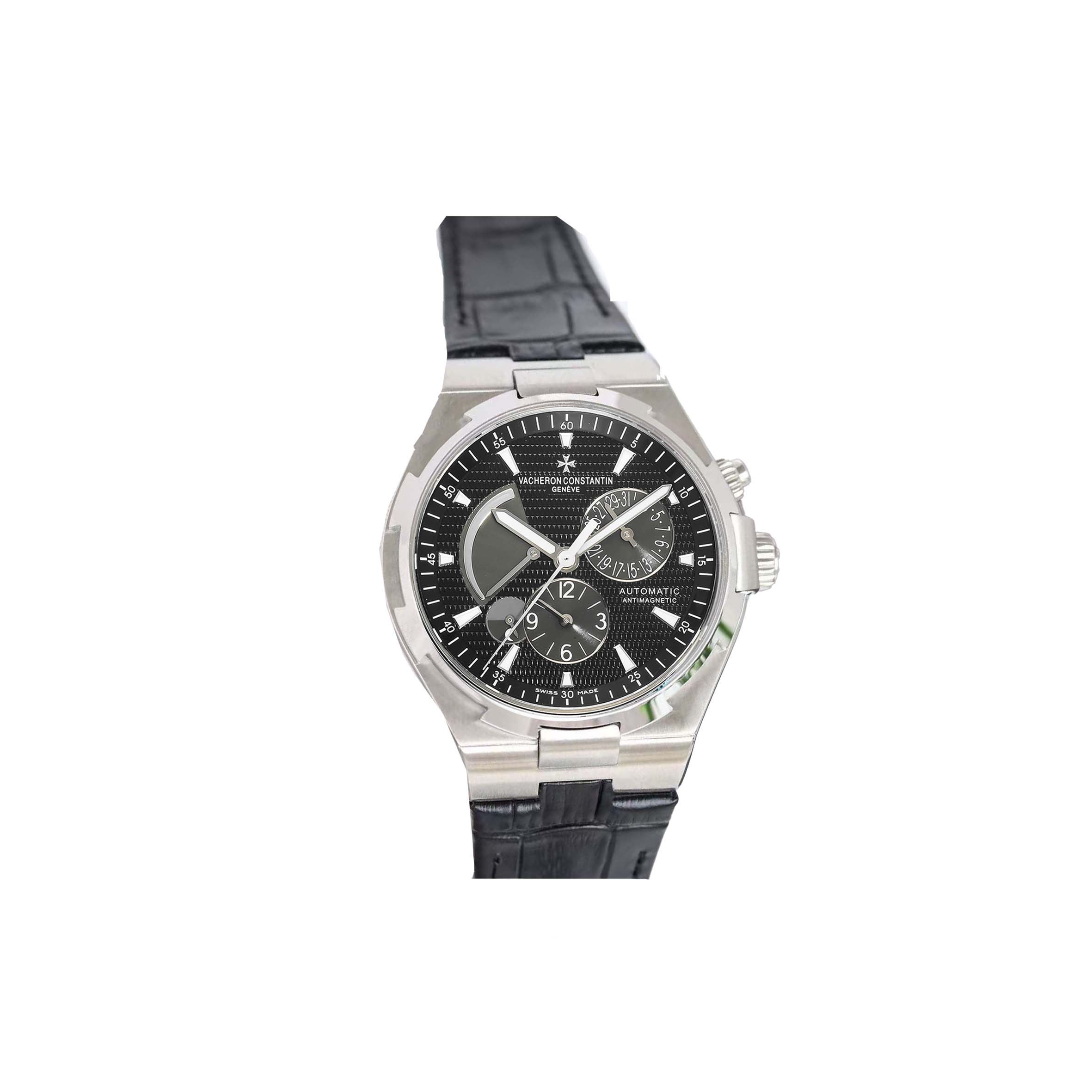 VACHERON CONSTANTIN OVERSEAS DUAL TIME 42MM WATCH 47450/B01A